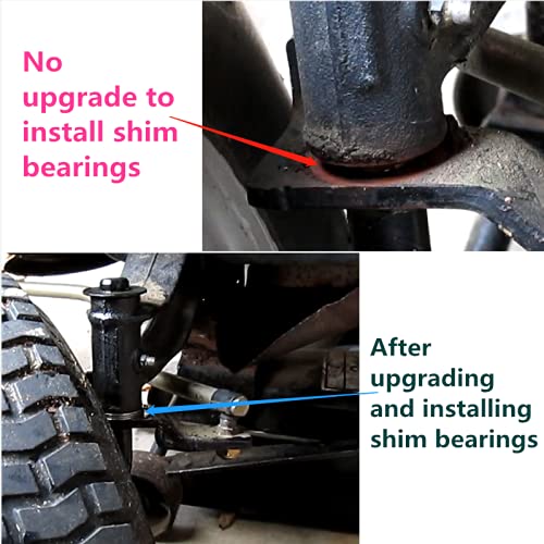 DEEG Replacement Craftsman Riding Mower Front Wheel bushingst to Bearings 532009040 9040h 532124959 583670401 M123811 5920H 9040HR 9040N 5321249 - Image 2